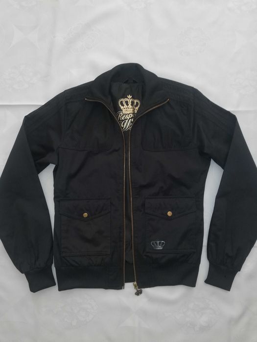 Adidas cienka czarna kurtka rozm. XS