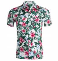 Koszula Hawajska Na Lato Wakacje Island Vibes r. XXL
