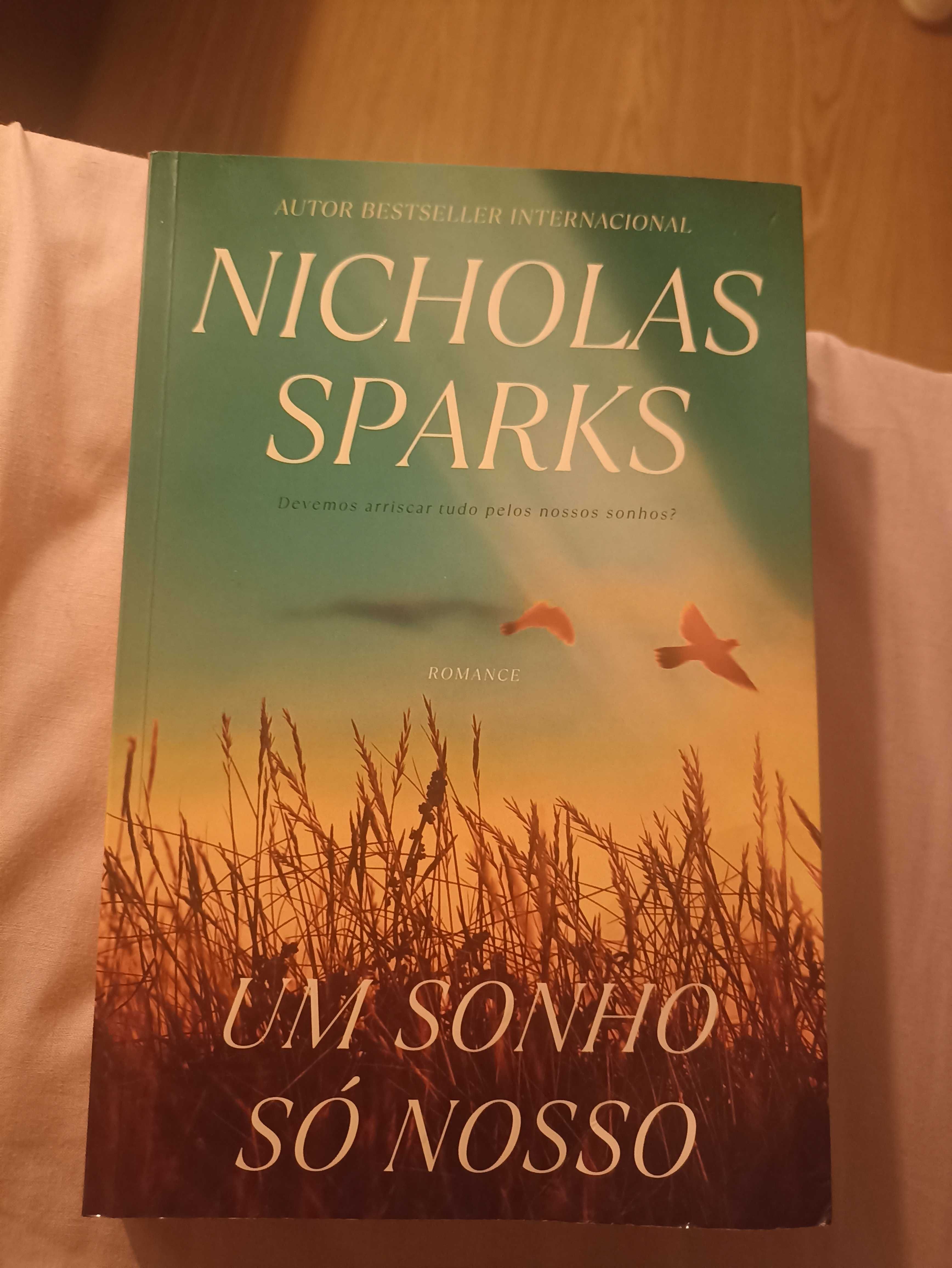 Livro Nicholas Sparks um sonho só nosso