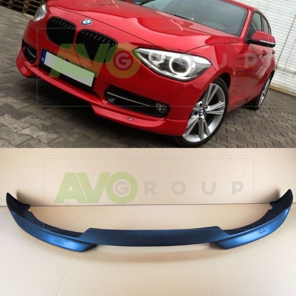 LIP SPOILER FRONTAL BMW SÉRIE 1 F20 F21 M PERFORMANCE AC SCHNITZER  (FRENTE PALA ABA LAMINA LÁBIO AVENTAL)