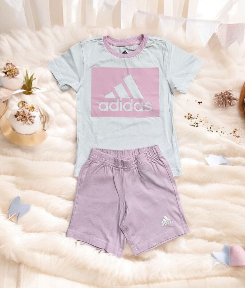 Бавовняний костюм футболка та шорти Adidas на крихітку 1,5-2 роки
