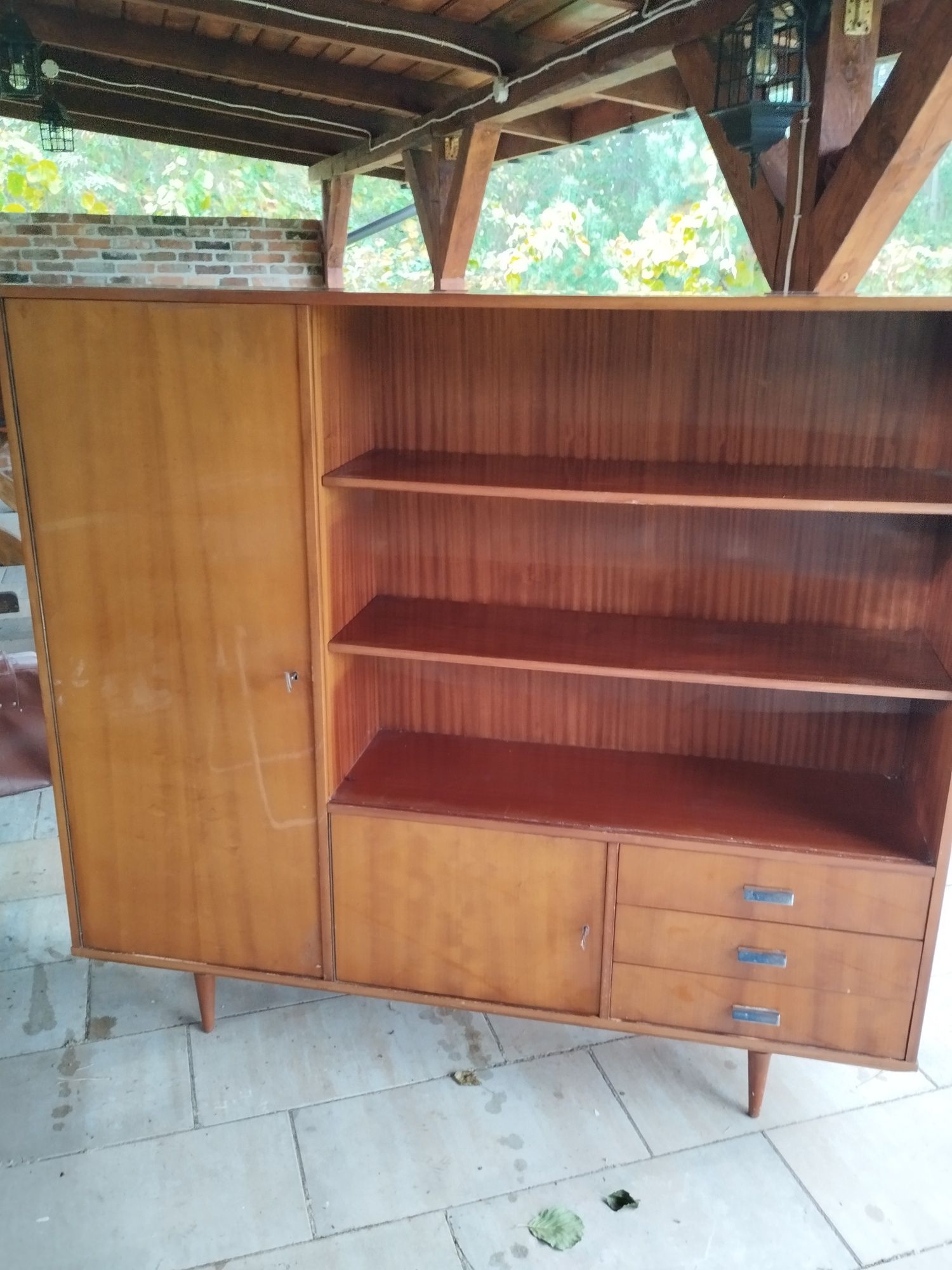 Szafa biblioteczna komoda regał PRL