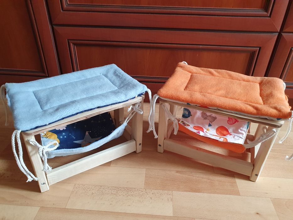 Табуретка лежанка поличка з гамаком для морської свинки гамак для морс