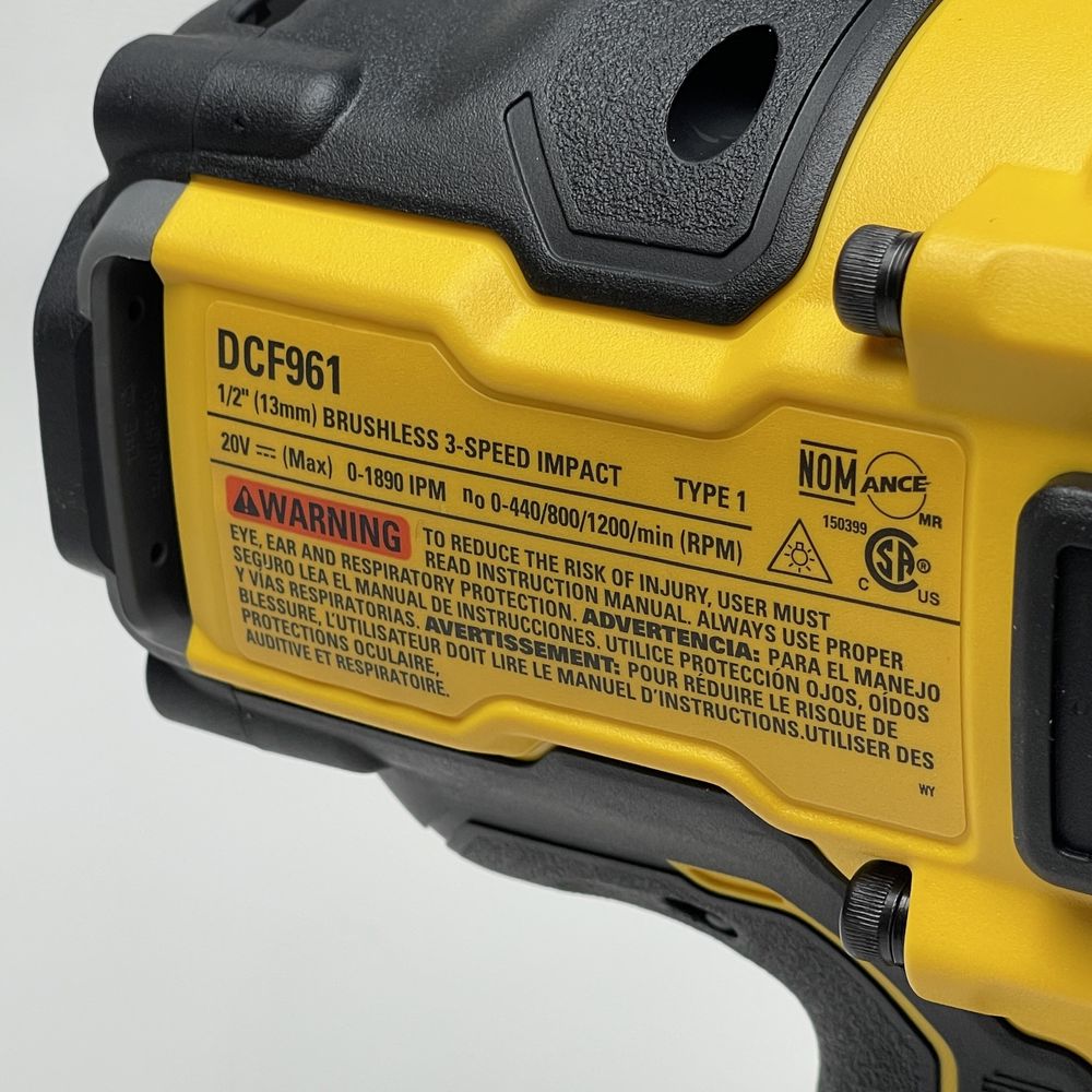 Dewalt Безщіточний Гайковерт DCF961 1/2 20V з США