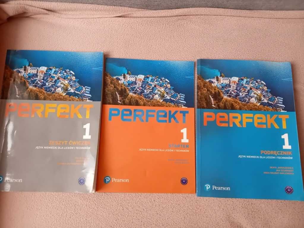 Sprzedam podręcznik i ćwiczenia do j. niemieckiego Perfekt 1