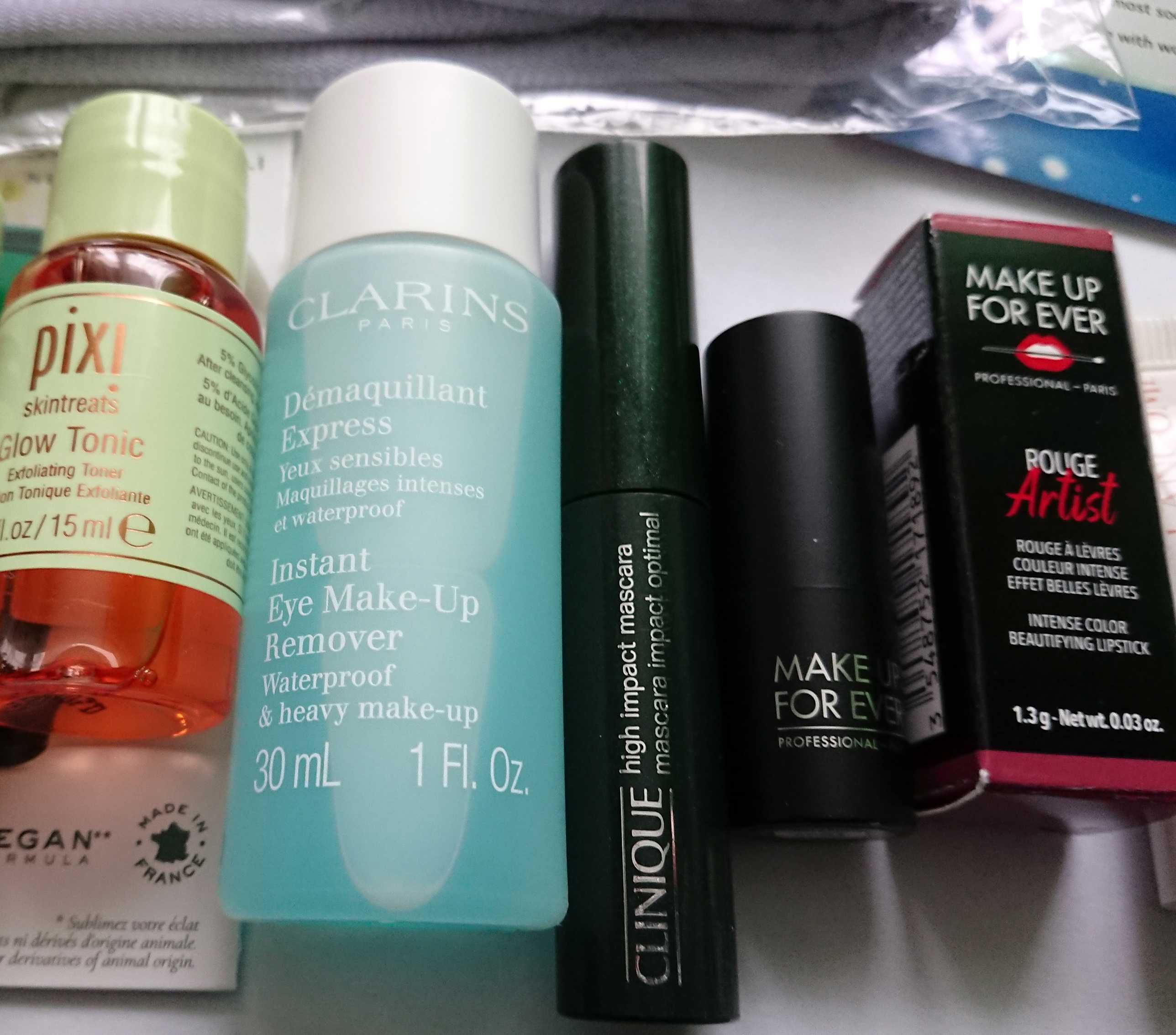 Zestaw: Clinique, Clarins, Lancome, Pixi, Fenty Skin
