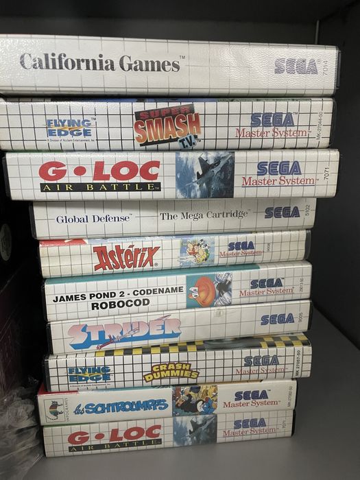 Coleção de jogos master system