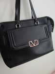 torebka 1969 italia by versace A4 czarna