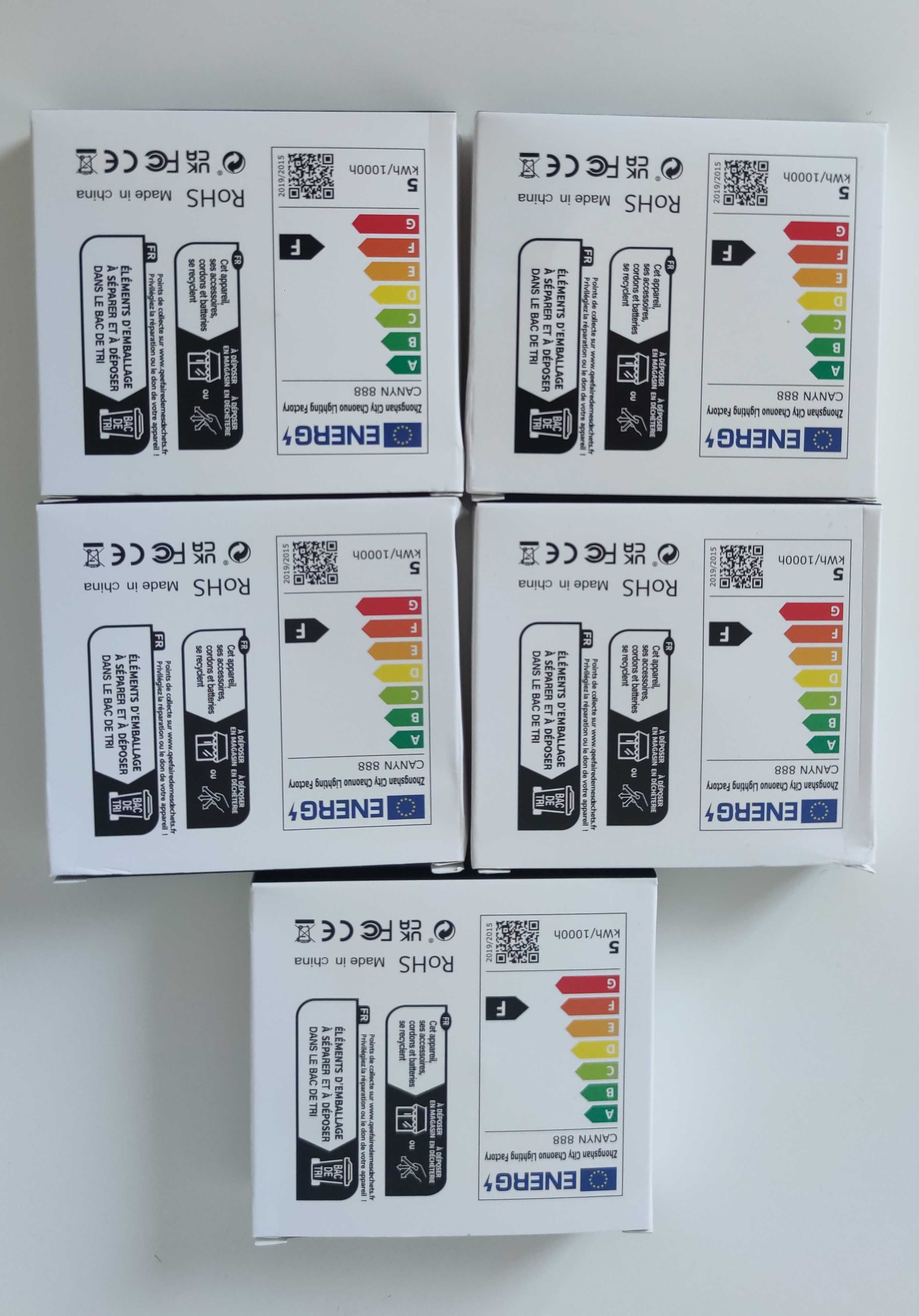 5x Lampka Nocna LED Bezprzewodowa Czujnik Ruchu Zmierzchu USB Magnez