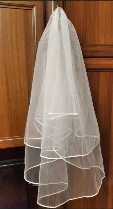свадебная фата весiльна 90см