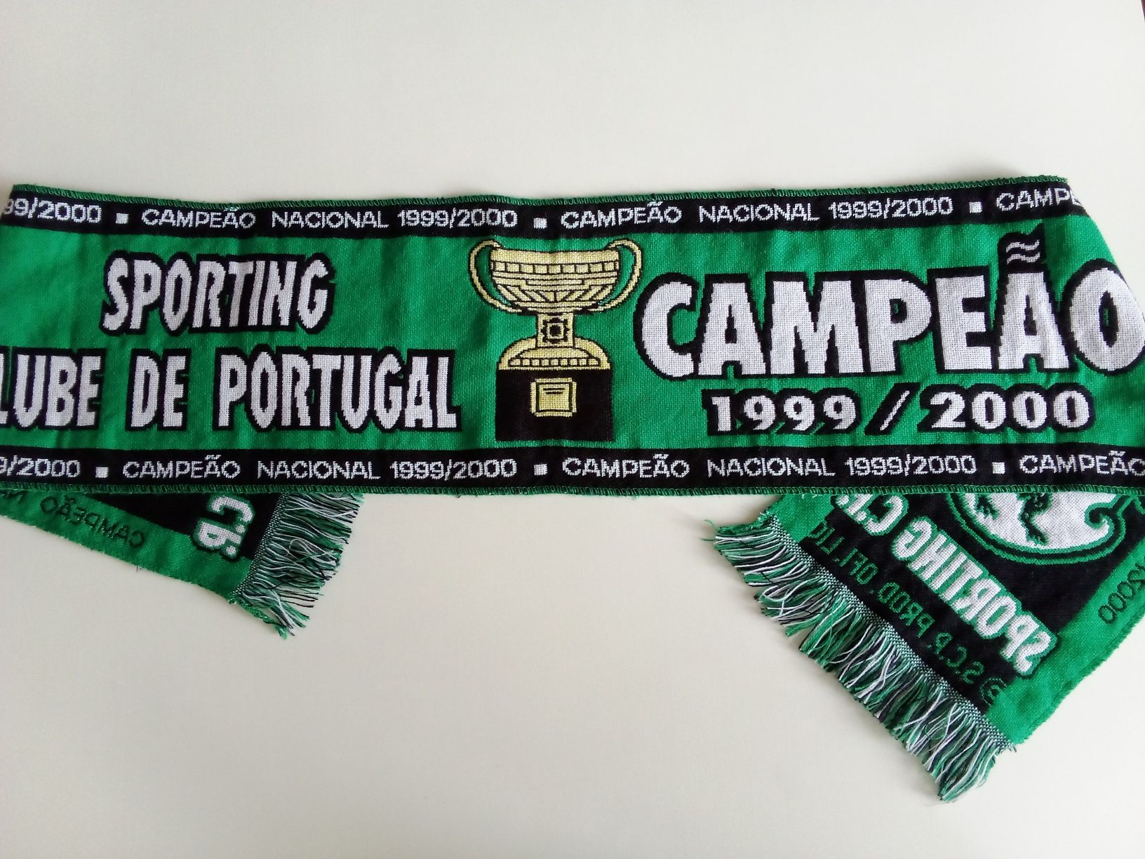 Cachecol Sporting CP Campeão 1999/2000