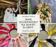 Dekoracje ślubne - Ring oczepinowy