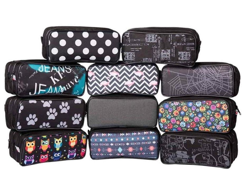 Piórnik trzykomorowy MIX Pajacyk ,127x263 mm