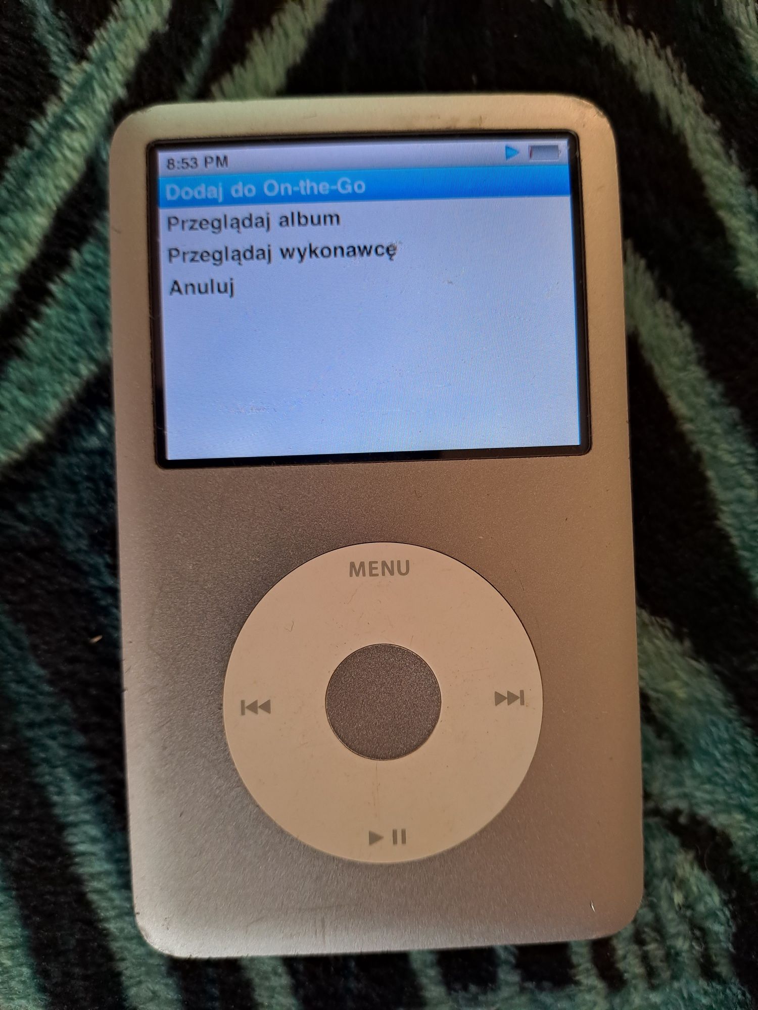 Ipod Apple 120 GB ( Polskie menu) Sprawny