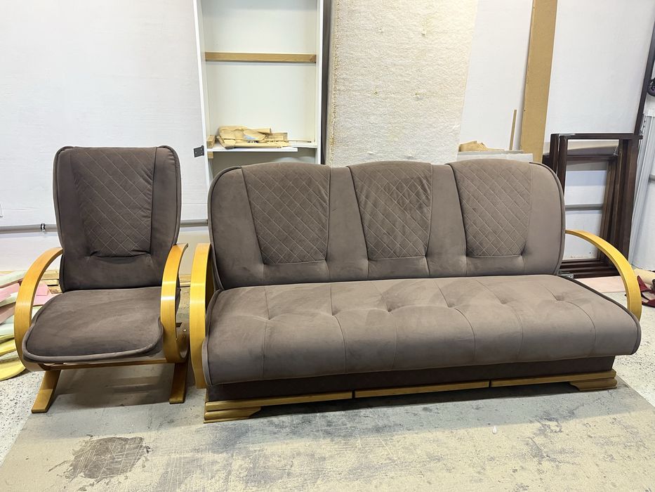 Перетяжка та  Ремонт Мягких Меблів!!!