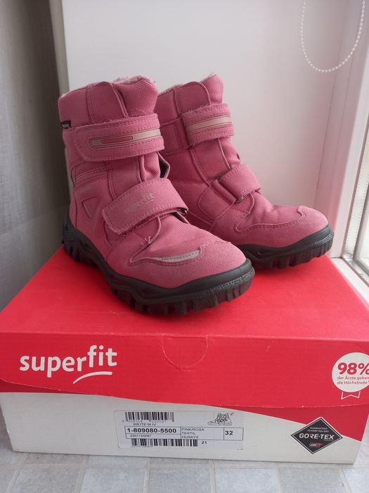 Дитячі зимові черевики (чоботи)  SuperFit 32р.