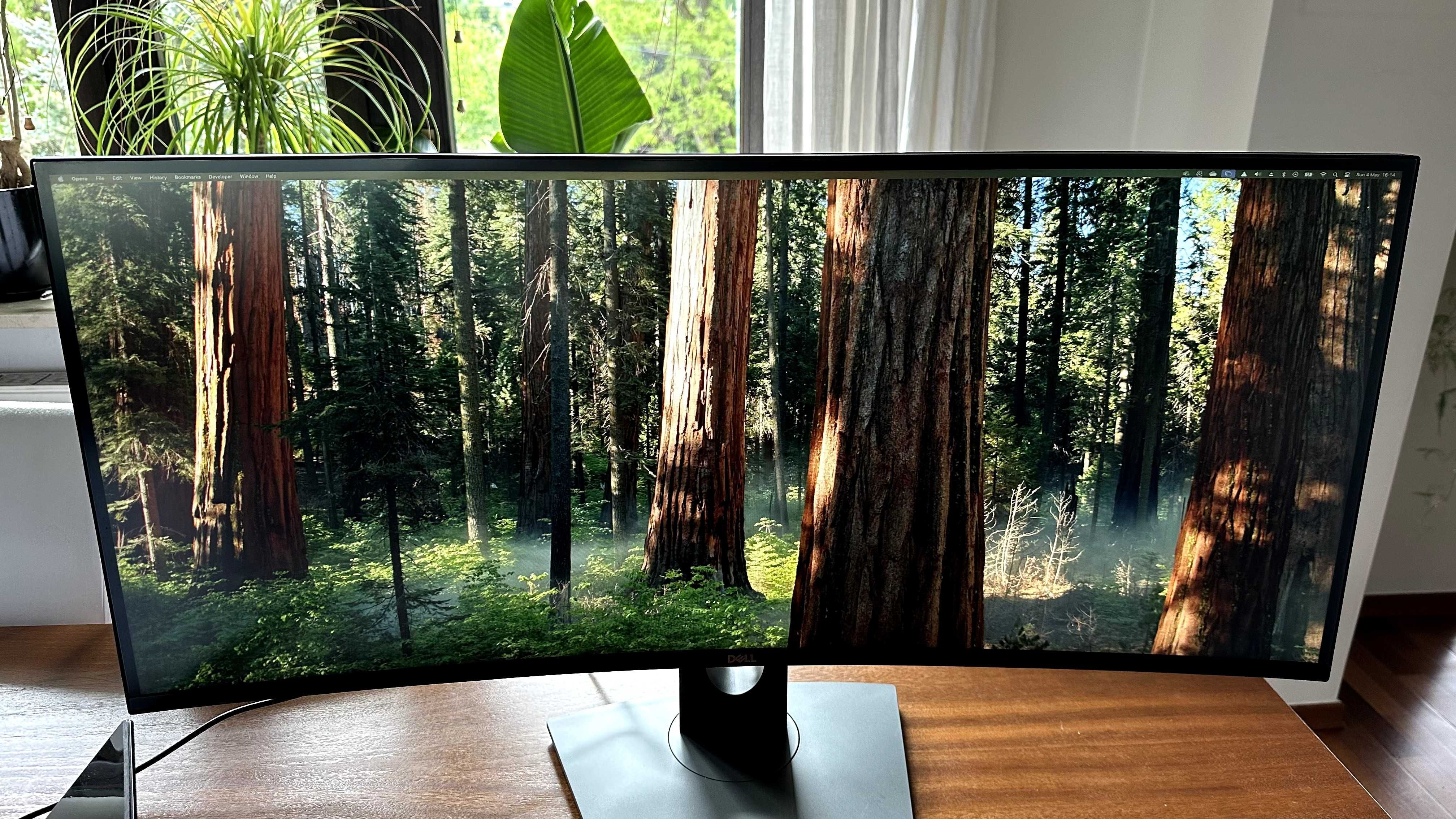 -50% Monitor Dell U3818DW 38 cali, stan bardzo dobry 3840x1600 4k IPS