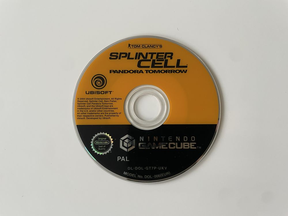 Nintendo GAMECUBE Splinter Cell: Pandora Tomorrow