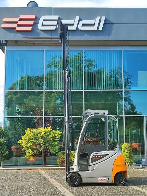 Wózek widłowy elektryczny Still RX 20-20P/H 2 t triplex 4,8 m |2017