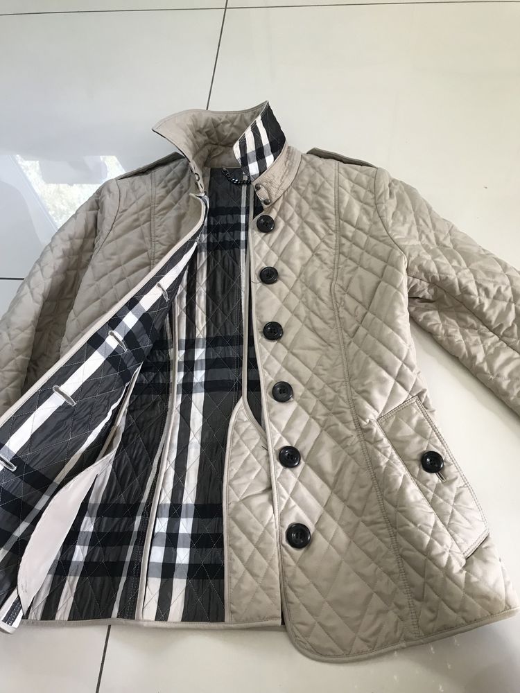 Kurtka przejściowa, pikowana  Burberry London rozmiar 36