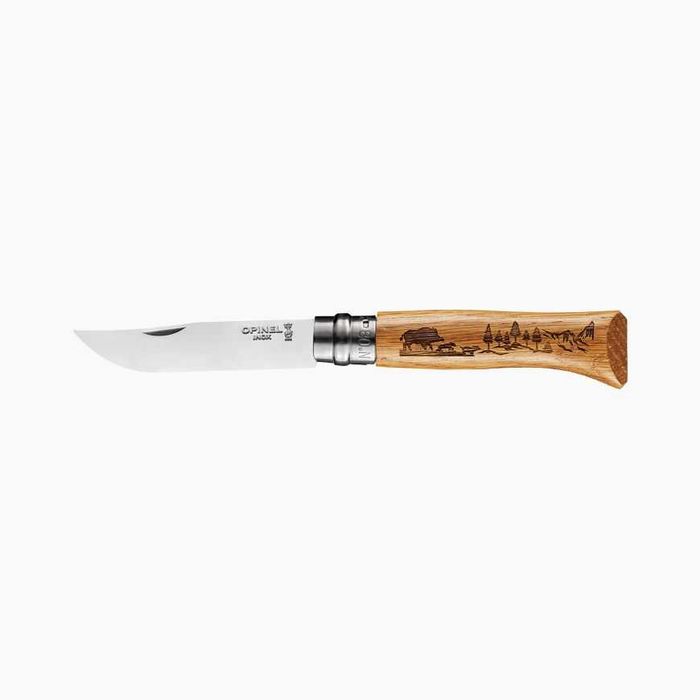 Opinel nº8 Inox Animalia