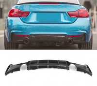 Dyfuzor Spoiler Dokładka BMW 4 F32 F33 F36 CZARNY POŁYSK / CARBON