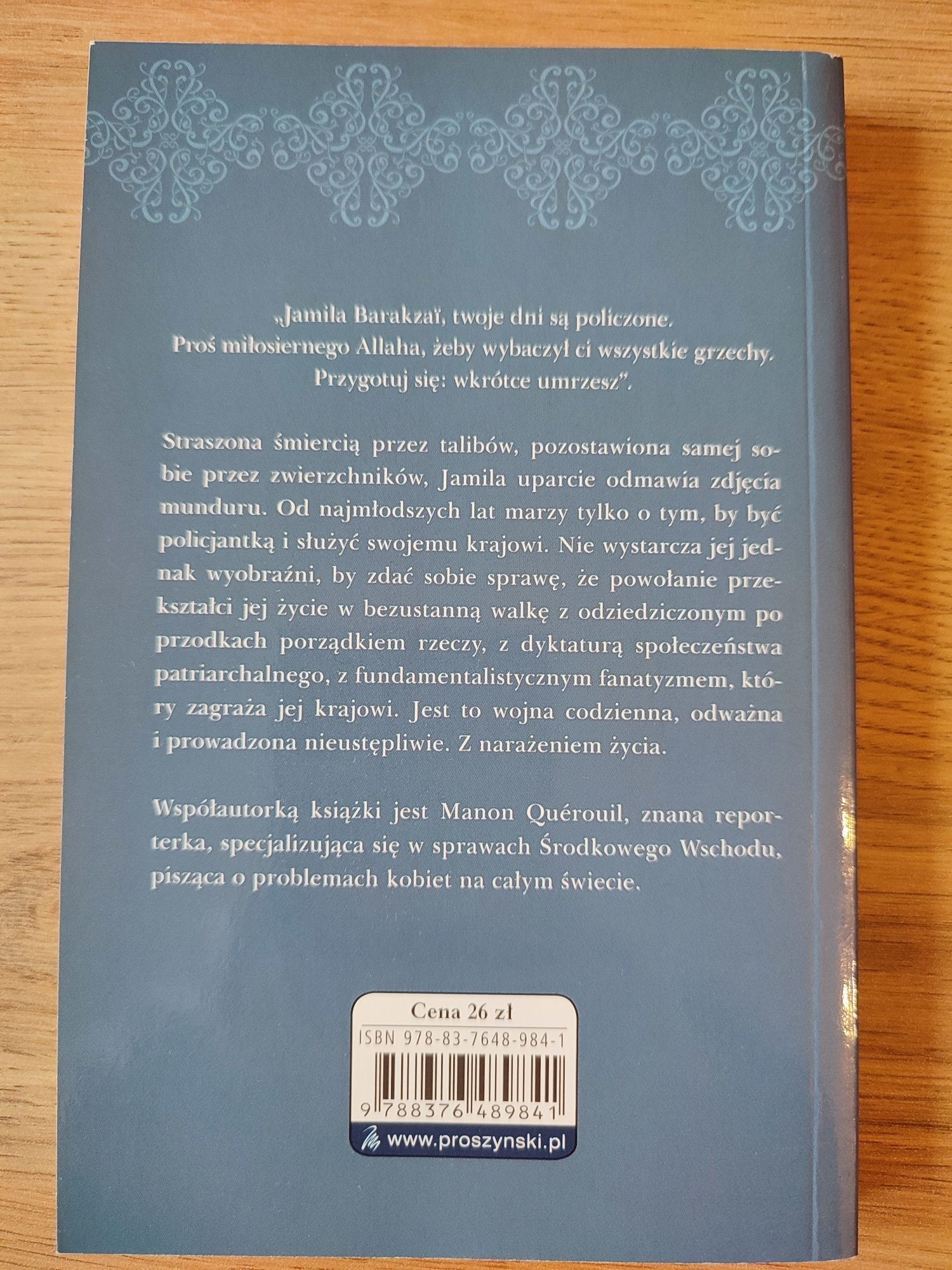 Pod burką. Jamila Barakzai, Manon Querouil Stan bardzo dobry