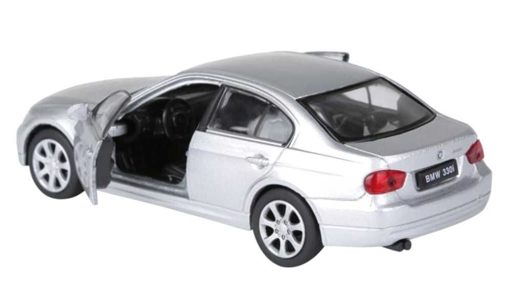 BMW 330i model WELLY 1:34 srebrny