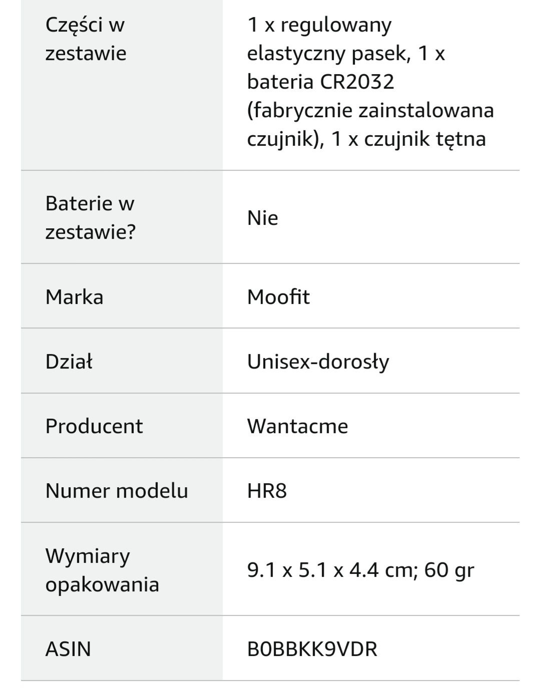 Pulsometr na pasku piersiowym