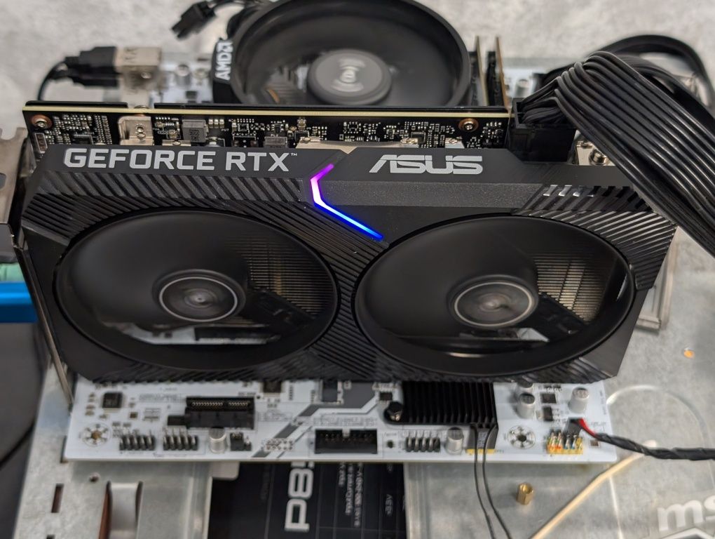 Відеокарта ASUS DUAL MINI RTX 3060Ti 8GB (GDDR6) Гарантія