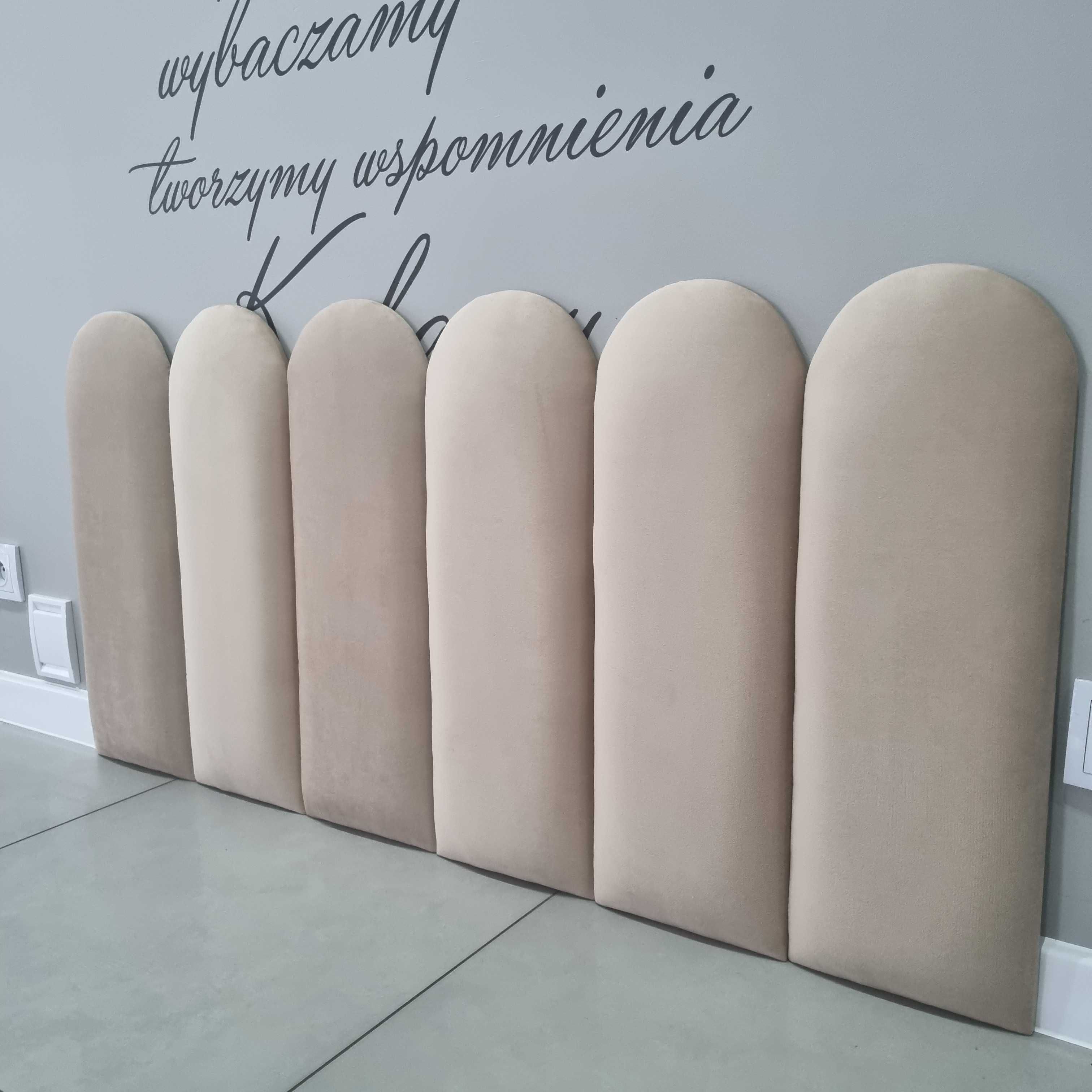 Płotek panele tapicerowane 60cmx20cm materiał Velvet