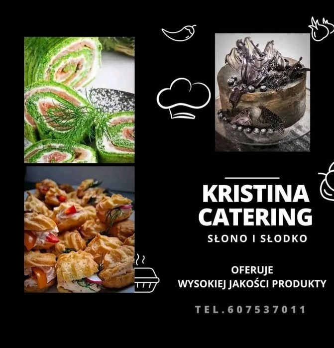 Catering okolicznościowy / obsługa imprez / kucharz do wynajęcia