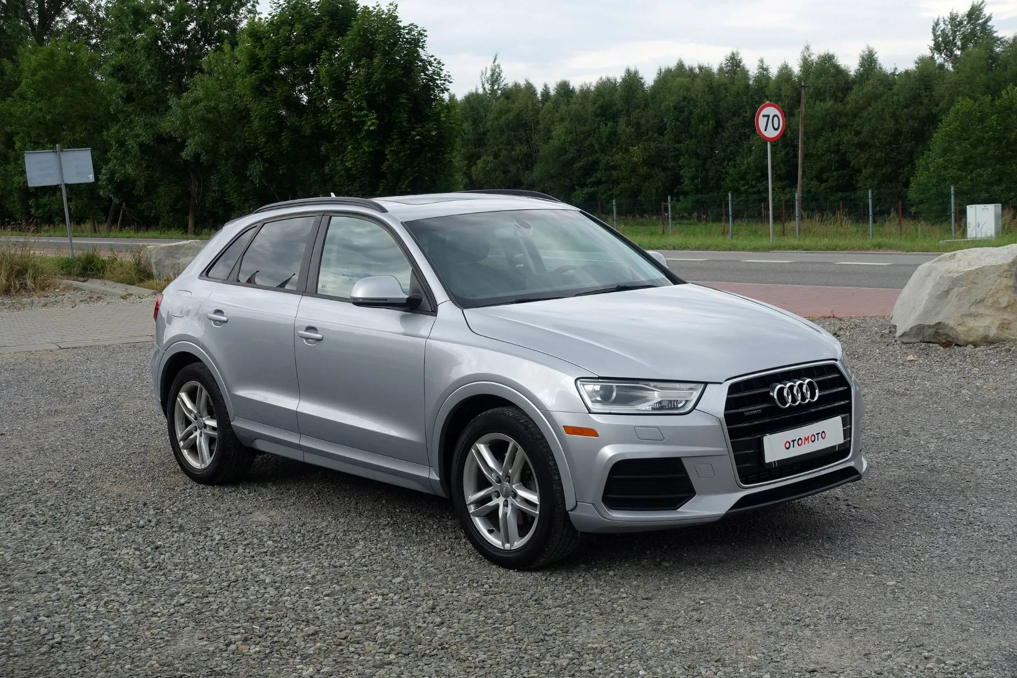 Audi Q3 2.0TFSI 200KM Quattro 4x4 S-Tronic Skóra Ksenon Szyberdach Stan BDB