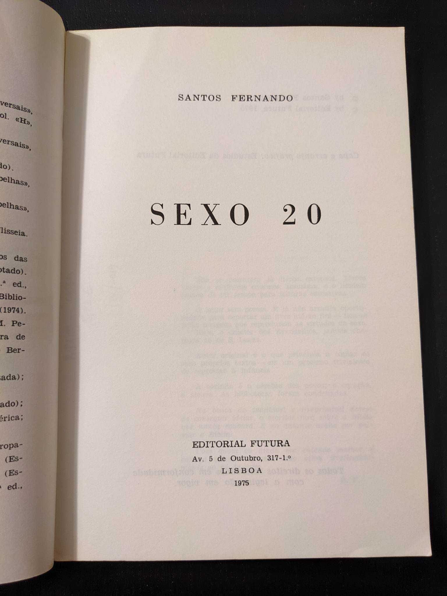 Santos Fernando - Sexo 20 (1ª edição)