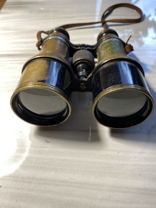 Lornetka zabytkowa wojskowa Colmot Paris