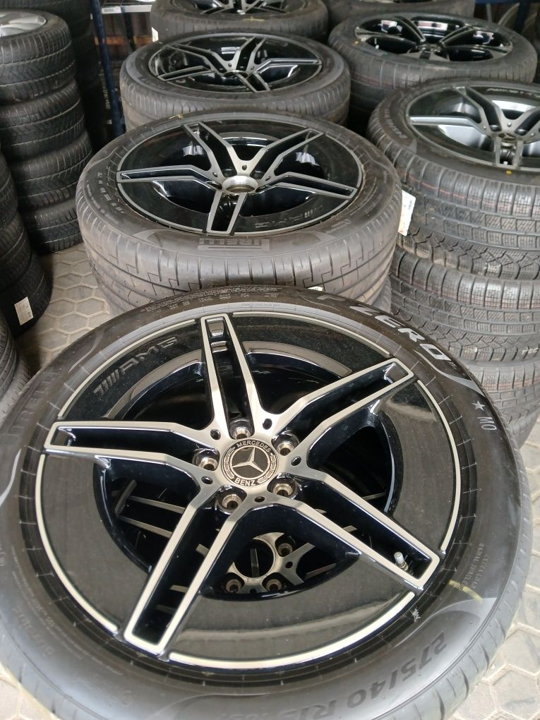 Mercedes W214 e-klasa komplet koła zimowe 245/45/19 275/40r19
