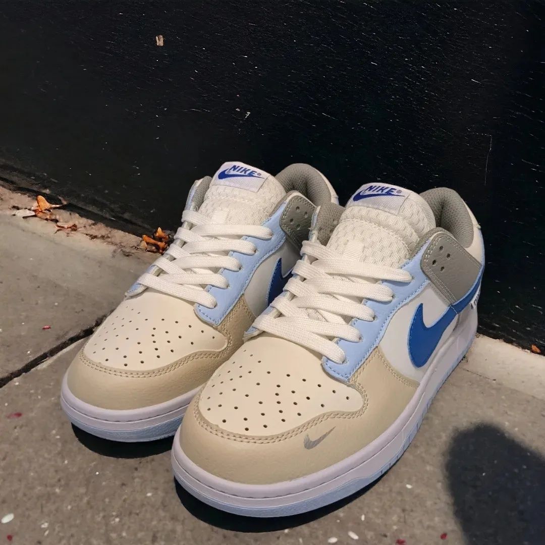 ПОДАРУНОК! Кросівки Nike Dunk low lvory blue