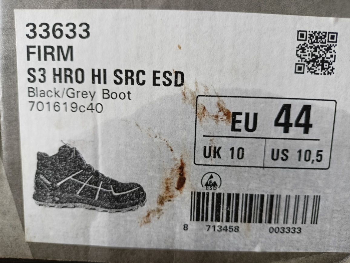 Buty Robocze Grisport S3 ESD HRO HI SRC