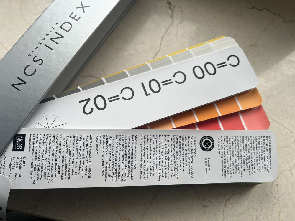 Wzornik NCS index 2050