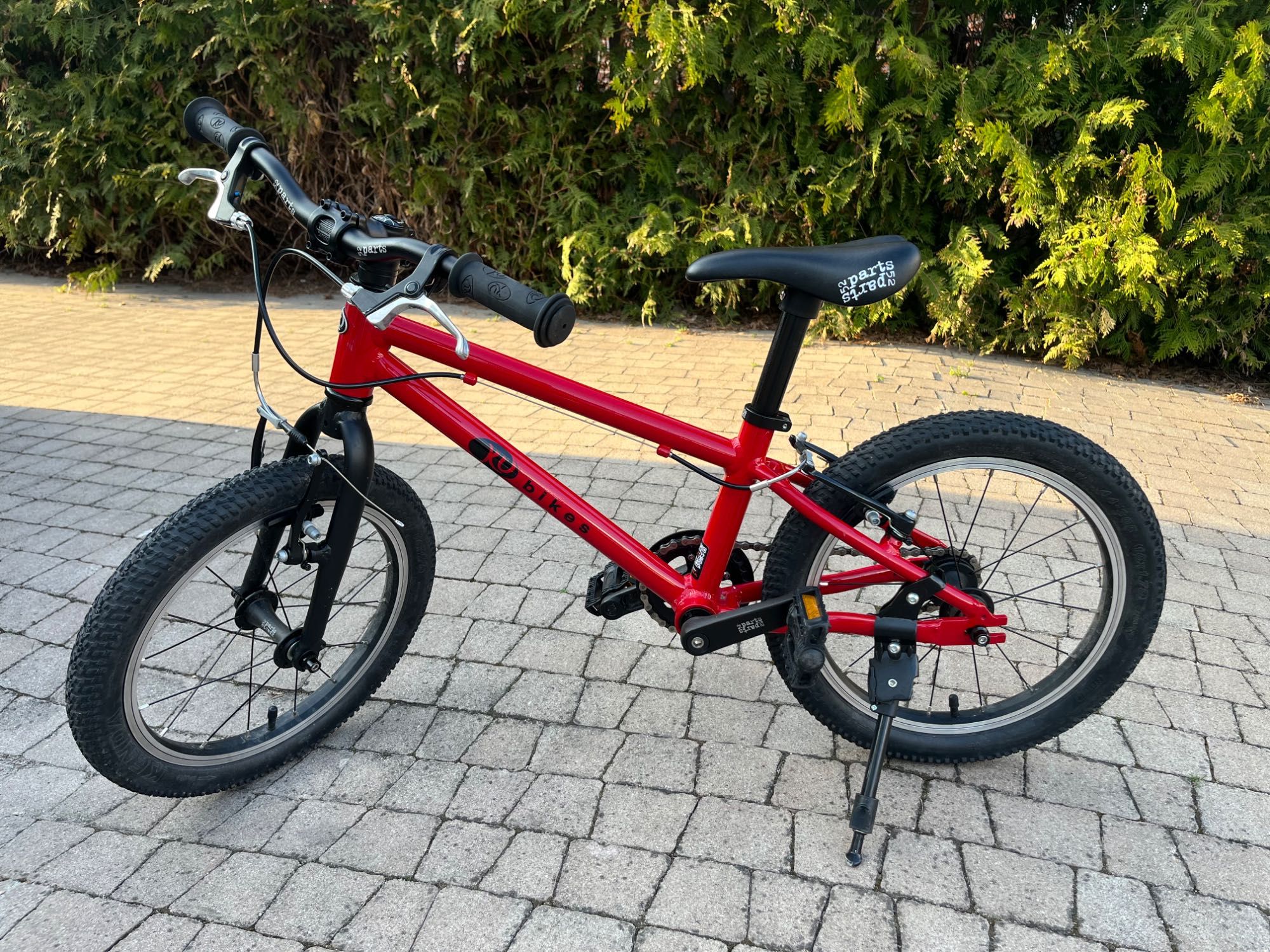 Rower lekki dla dziecka Kubikes 16L MTB czerwony