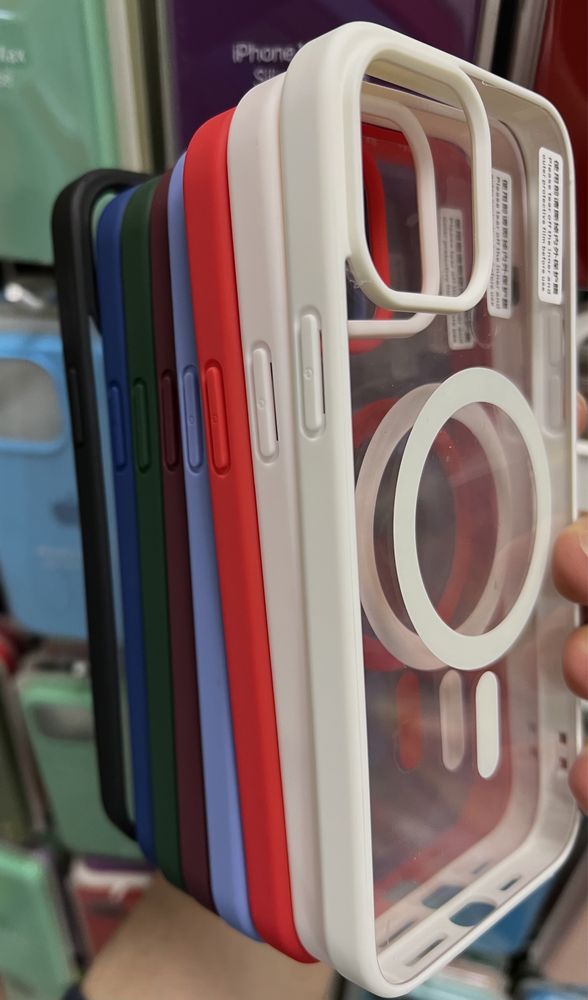 Crystal case magsafe iphone 13 кейс айфон магсейф чехол крістал чохол
