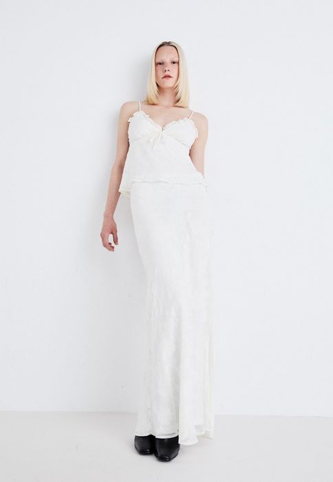 Spódnica trapezowa maxi letnia Gina Tricot 36