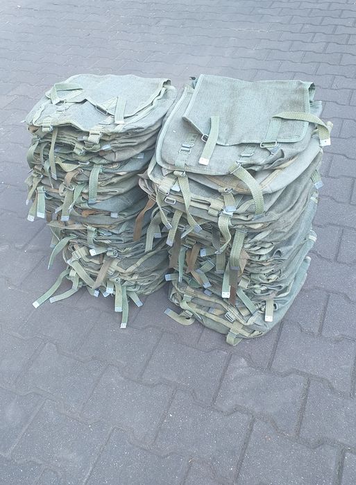 Torba na wyposażenie WP,LWP,wojskowe,demobil,militaria,PRL,kolekcje