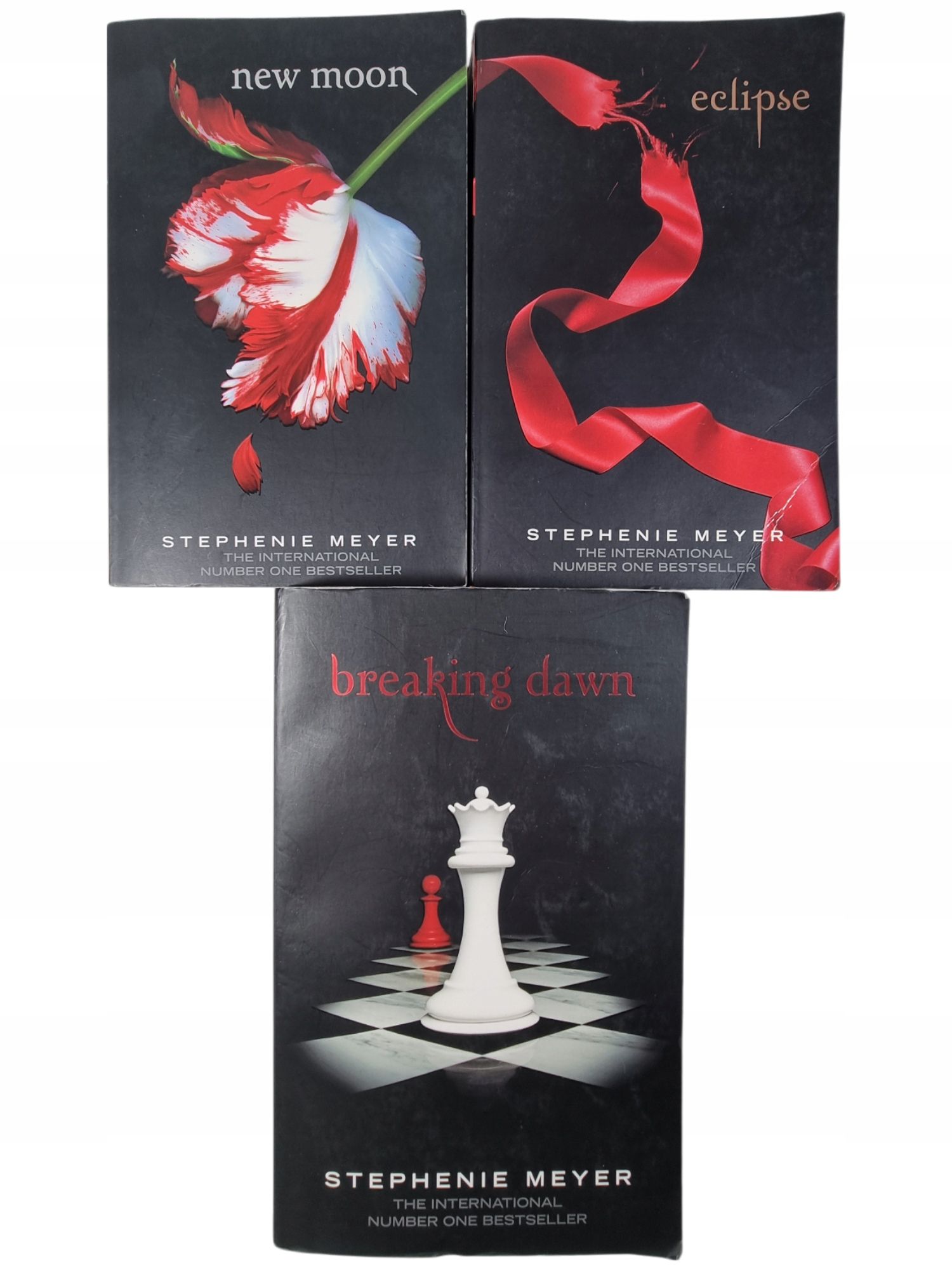 Zmierzch / Twilight / po angielsku / 3 książki / Stephenie Meyer