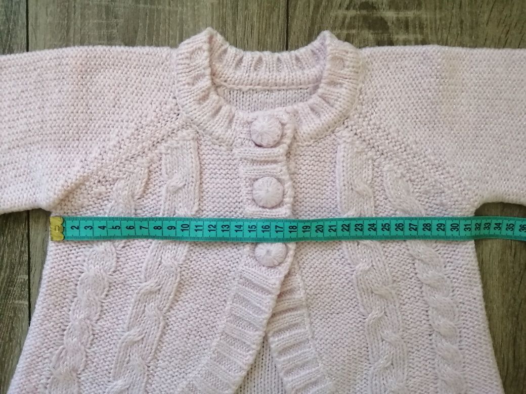 Sweterek bezrękawnik rozmiar 86