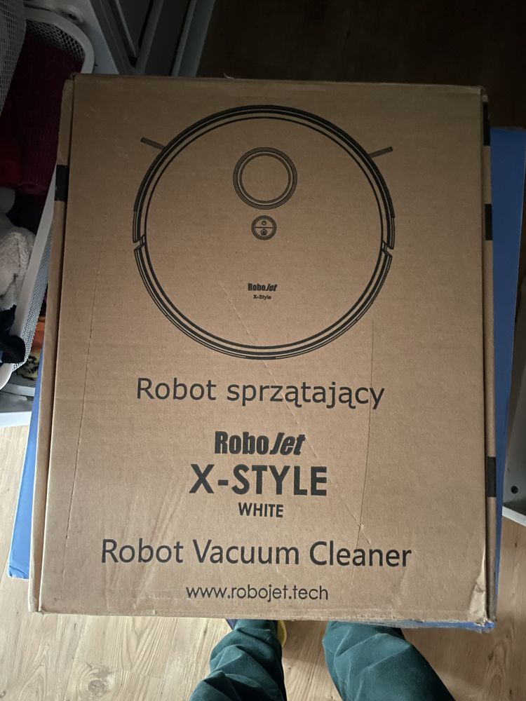 RoboJet X-style white robot sprzątający iRobot- GRATIS!