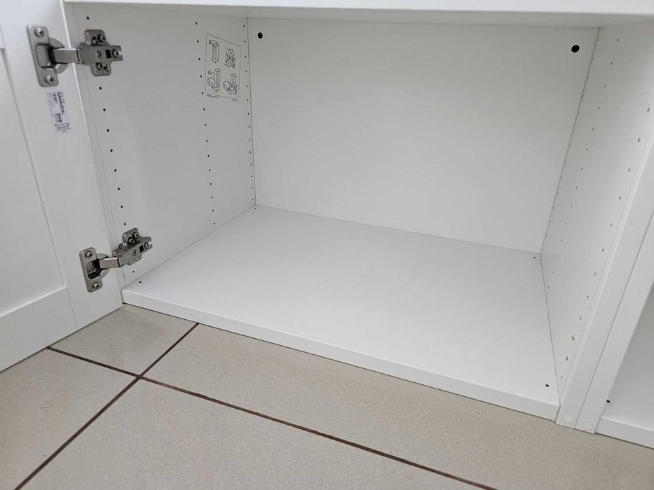 Szafki 2szt Ikea Platsa 60x40x40cm z drzwiami Sannidal 60x40cm
