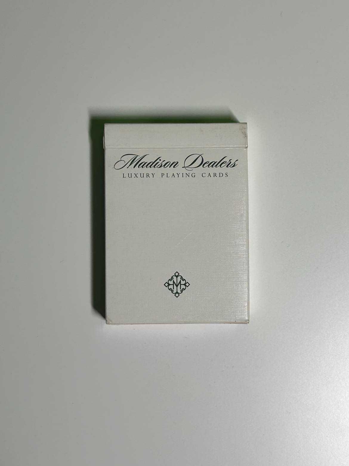 Madison Dealers Green Playing Cards