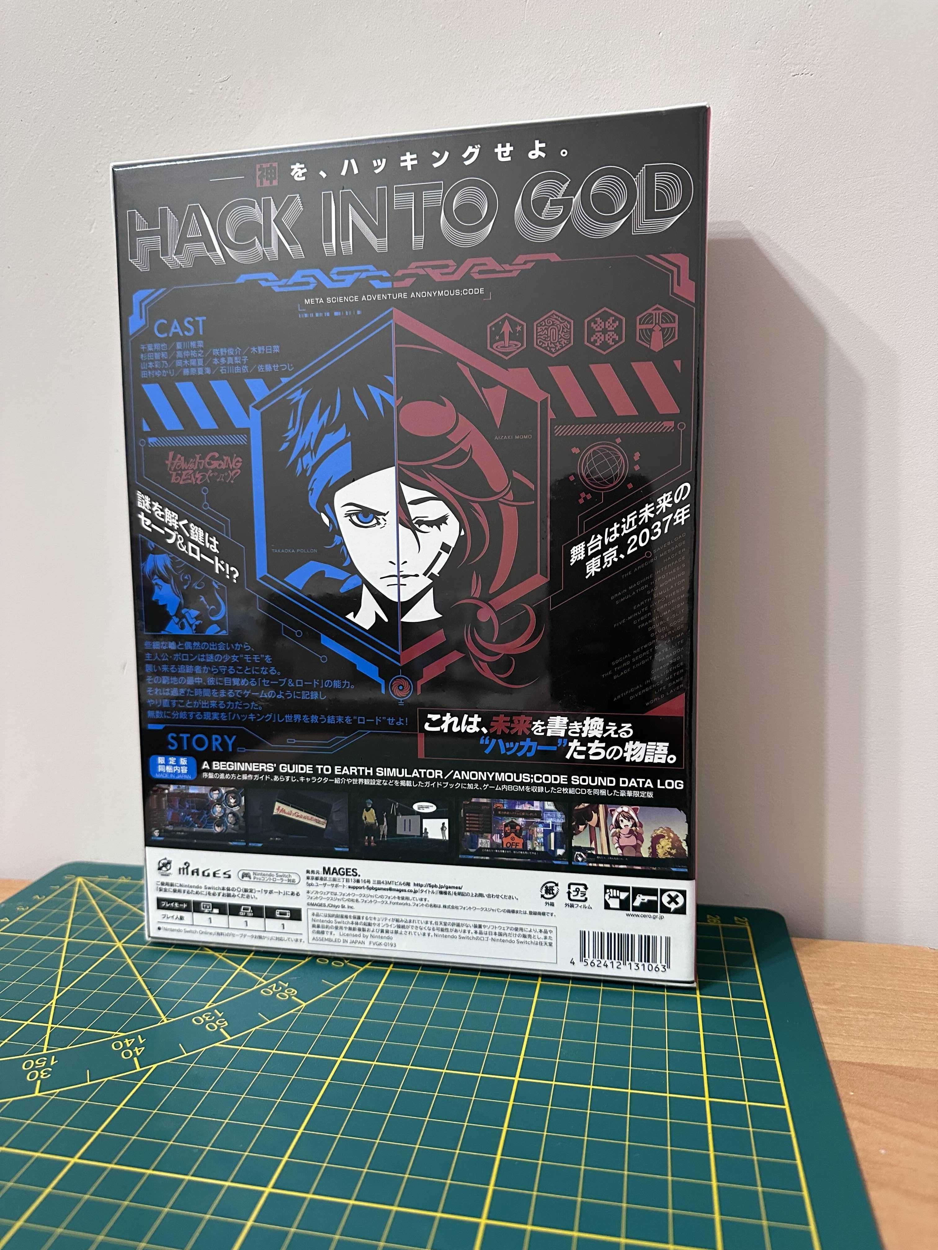 Anonymous Code Nintendo Switch