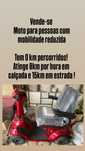 Moto para pessoas com pouca mobilidade
